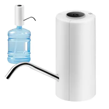 Електрическа водна помпа|Автоматично USB-фланец водна помпа с обем 5 литра|Универсален диспенсер за питейна вода, за апартамент, хотел, Безжичен